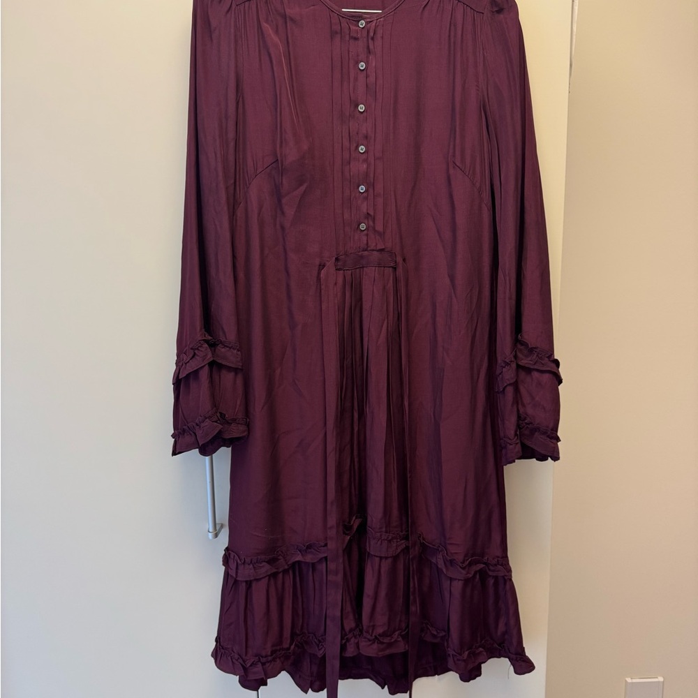 Elegant Purple Women's Dress